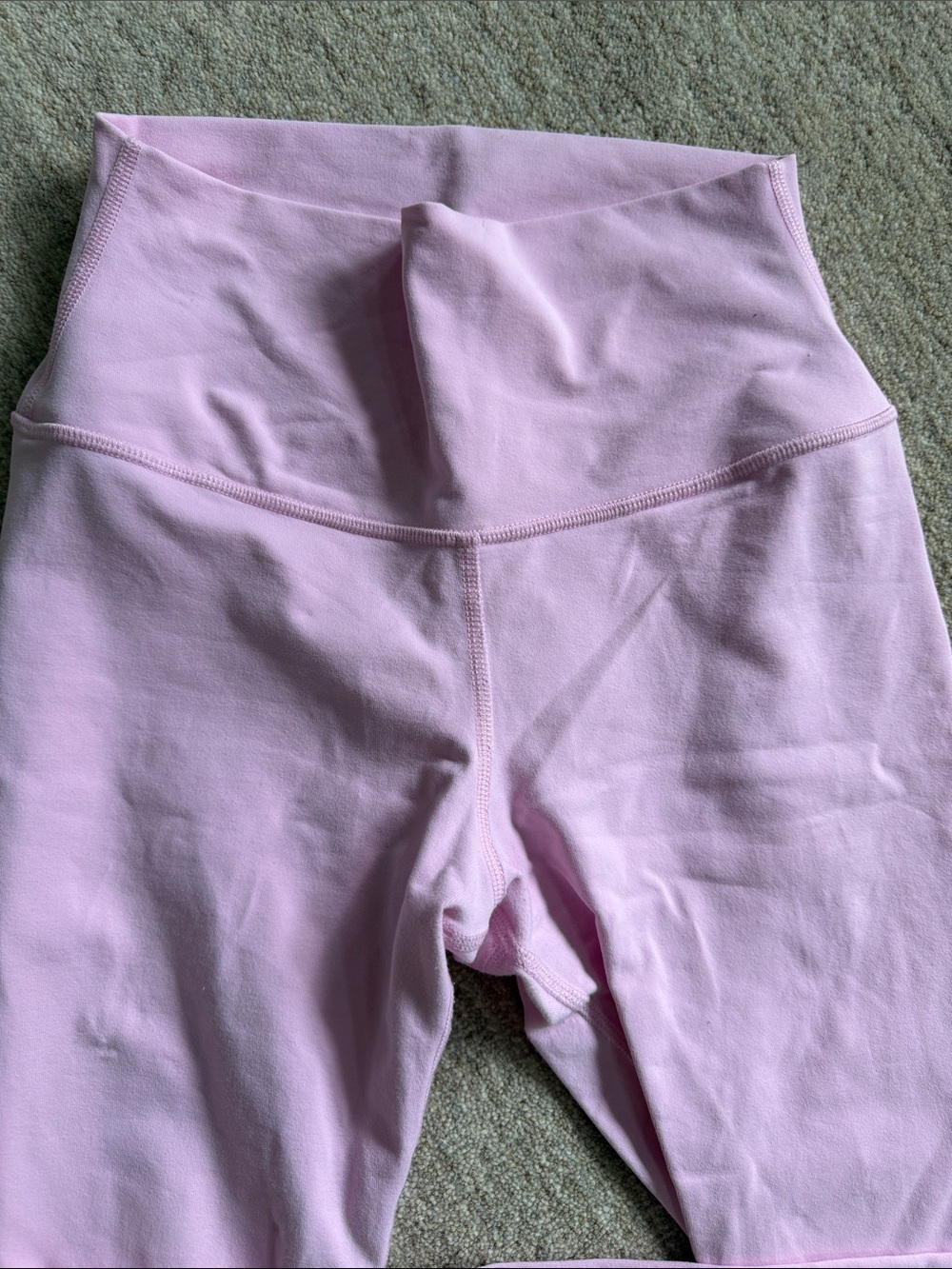 ALO Yoga High Leggings in Light Pink - Picture 2 of 5